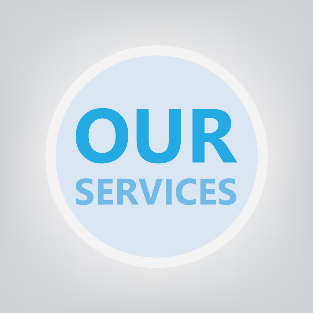 Our services written  in blue writing | emergency plumbing florence sc quinby sc 