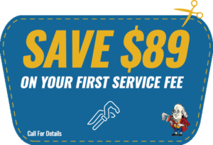 Save $89 on your first service fee | Benjamin Franklin Plumbing proudly serving the Florence, SC and surrounding areas.