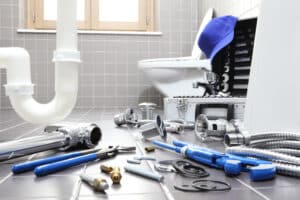 Plumber tools, materials, Plumbing Capacity Upgrades.